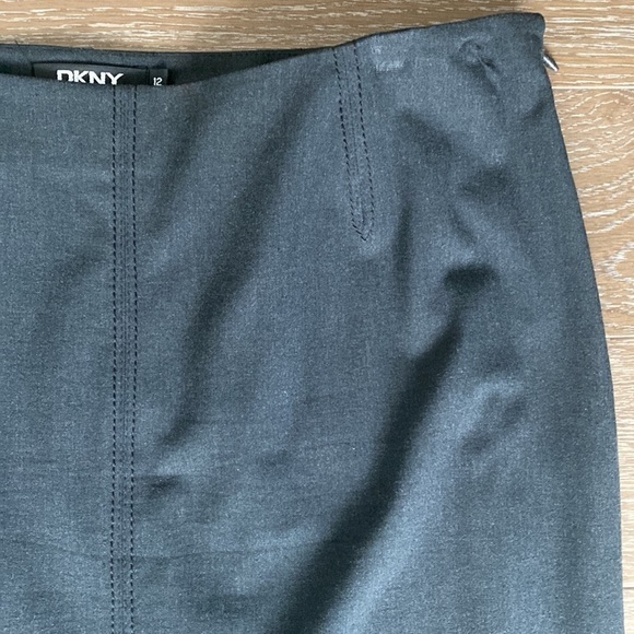 DKNY Two Piece Skirt Suit | Gray | 12. - Picture 14 of 14